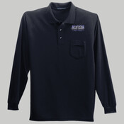 K500LSP -- Long Sleeve Silk Touch™ Polo with Pocket <A1x>