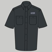 *SP24* Short Sleeve Industrial Work Shirt, Re